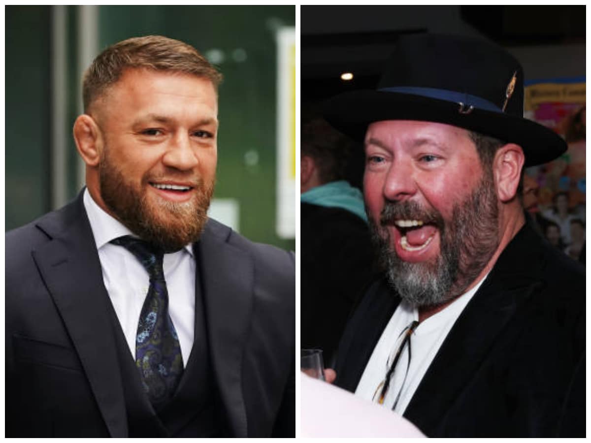 “I fu**ing lost it,” American comedian Bert Kreischer was shocked after Conor McGregor’s surprise visit to Black Forge