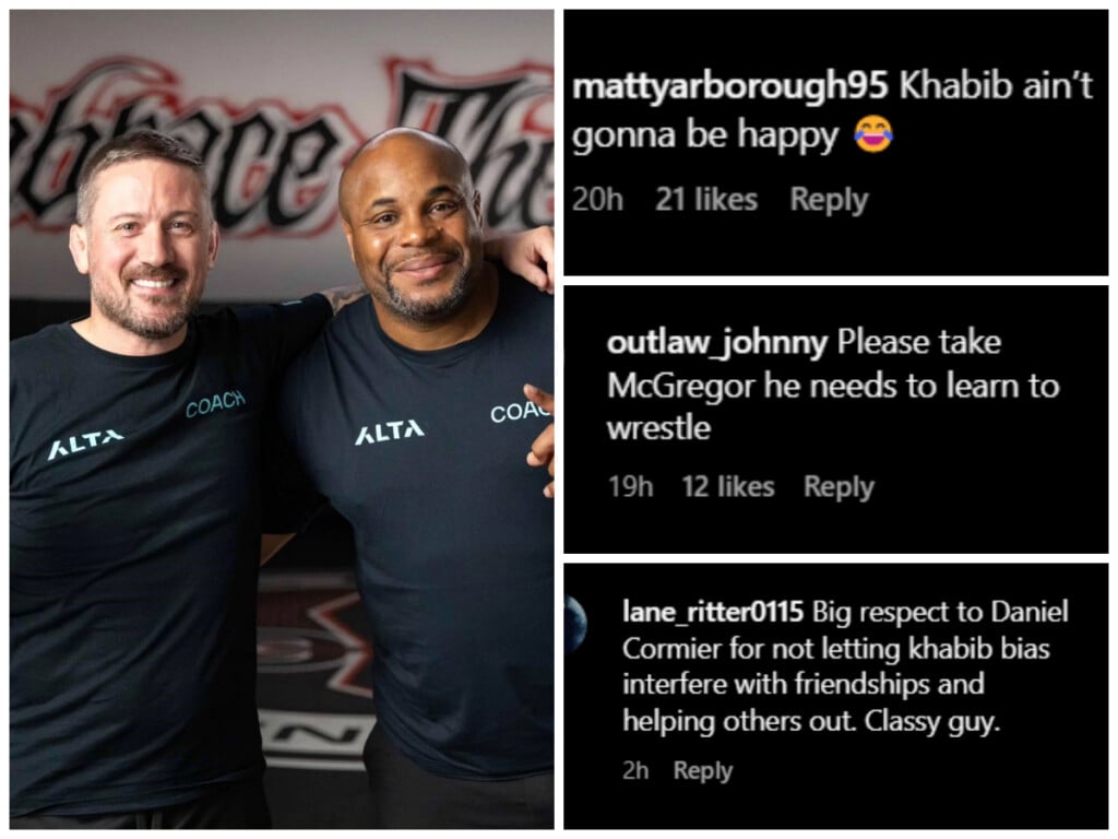 Daniel Cormier and John Kavanagh