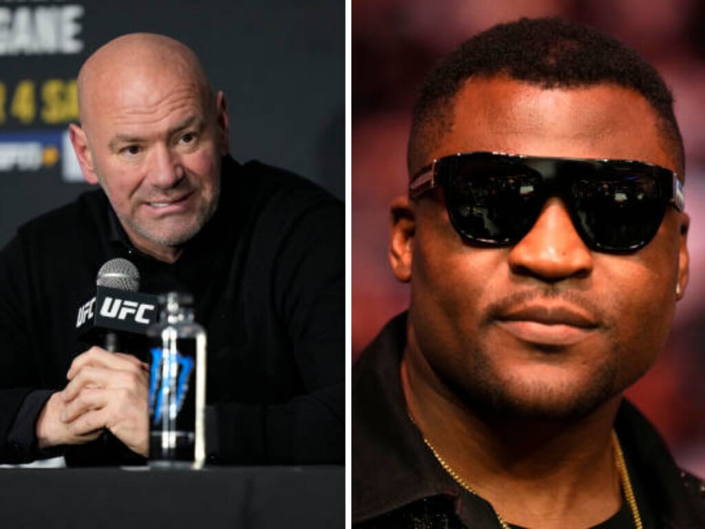 Dana White    Francis Ngannou