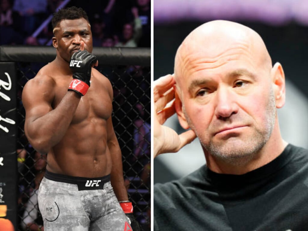 Francis Ngannou Dana White