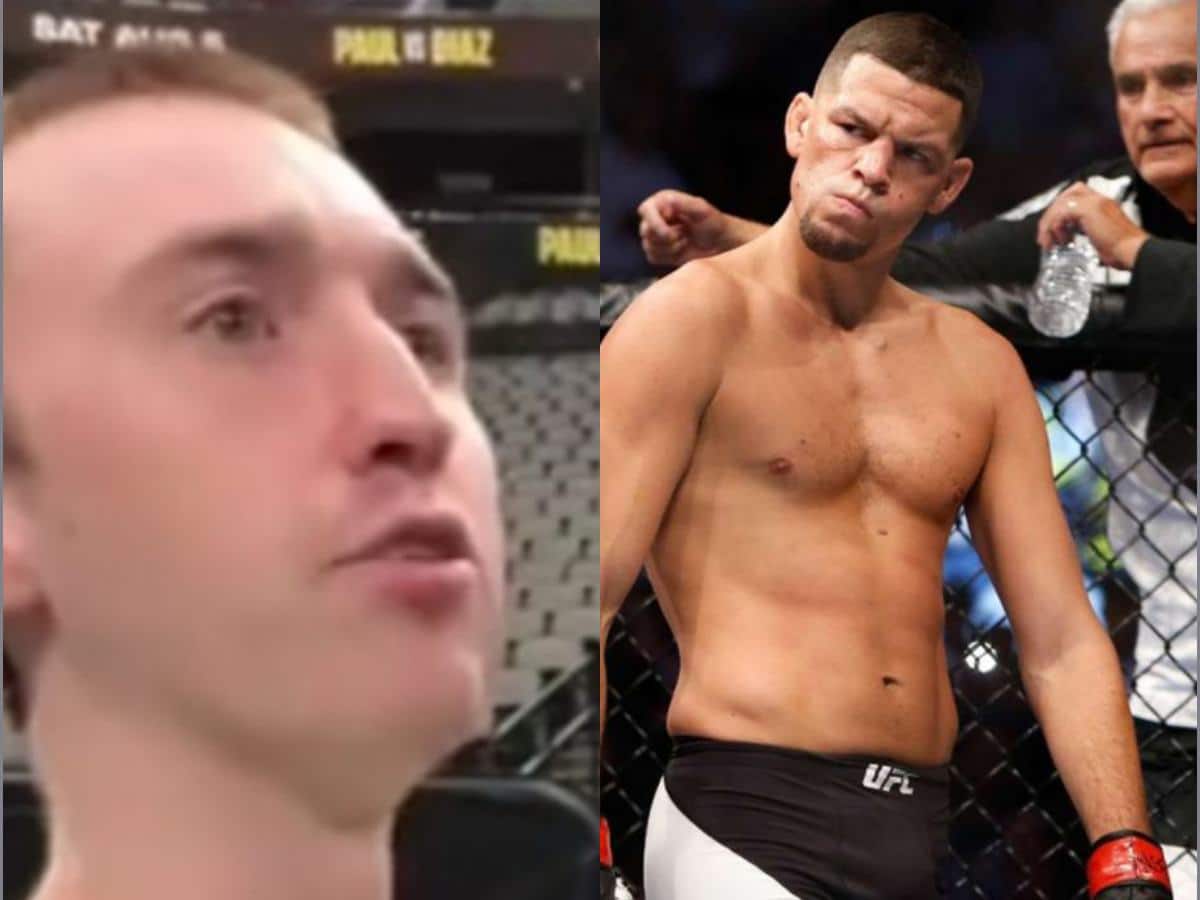 “You’re gonna walk the streets after that sh*t?” – Nate Diaz threatens reporter at press conference after disrespectful threat towards brother Nick Diaz