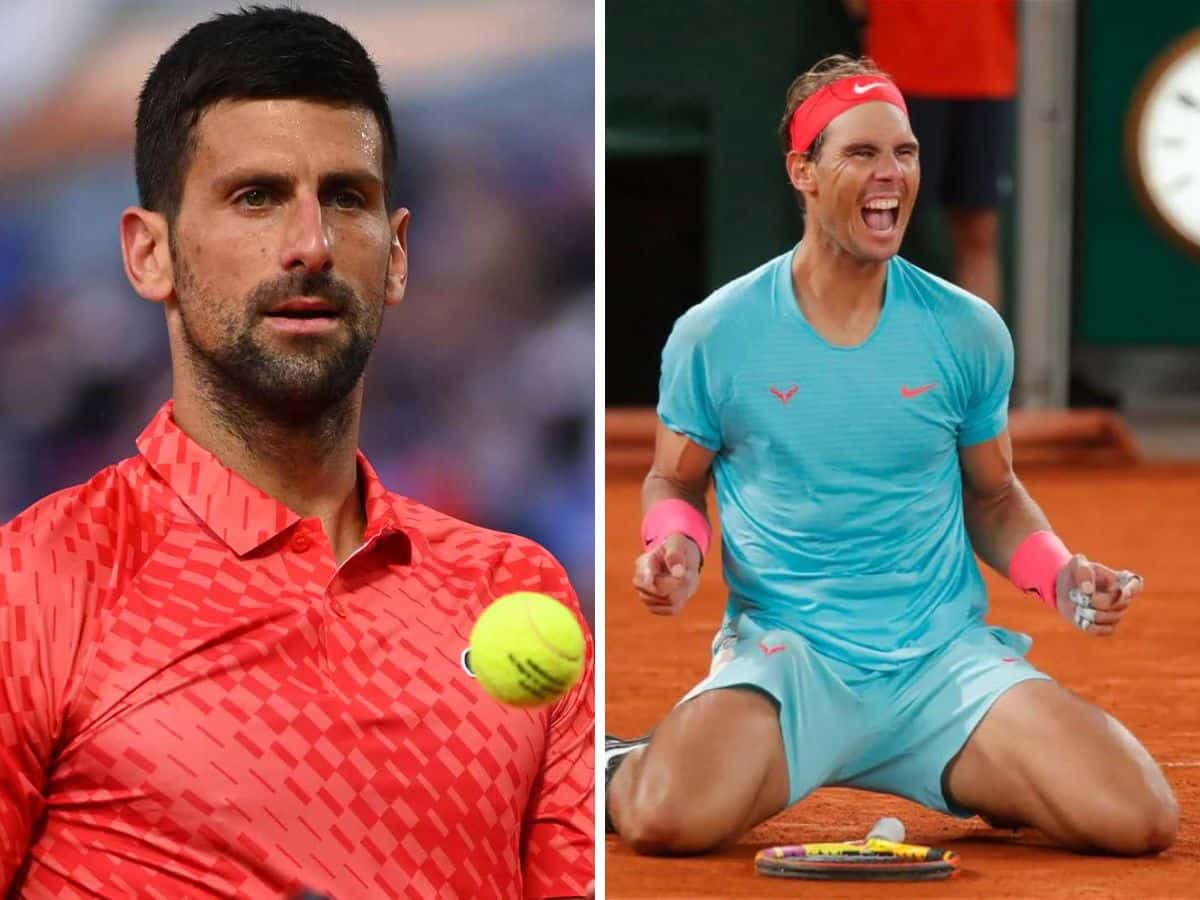 Novak Djokovic dismisses his brewing rivalry with Carlos Alcaraz by claiming Rafael Nadal will always be his GREATEST rival