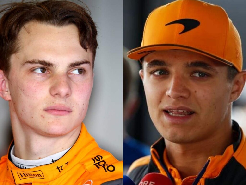 Oscar Piastri and Lando Norris