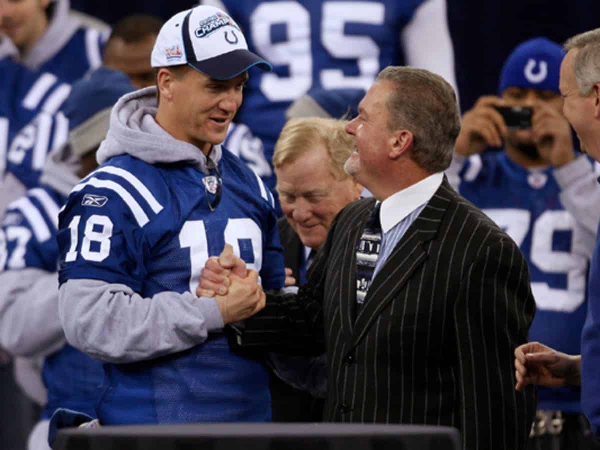 “Stop drinking” – Colts owner Jim Irsay gets WHACKED on social media for leaving Peyton Manning off his top 5 NFL players list