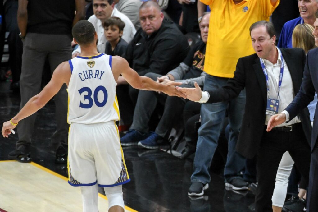 Steph curry and joe lacob