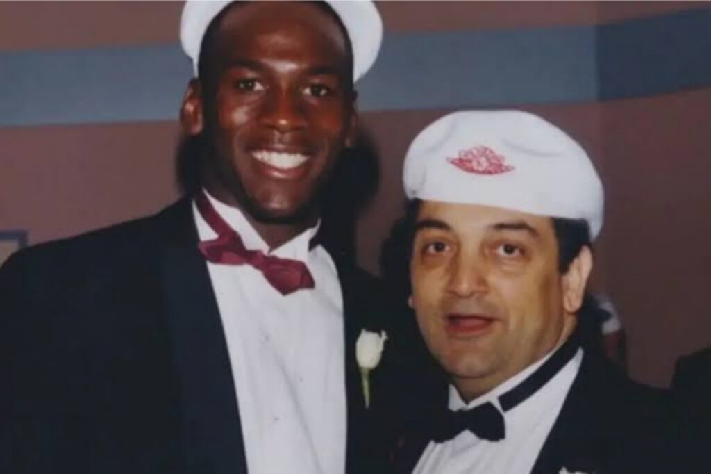 Michael Jordan and sonny vaccaro