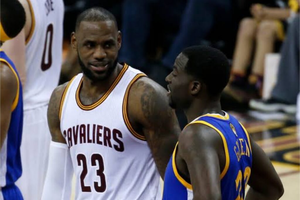 LeBron James vs Draymond green : trash talk that backfired 