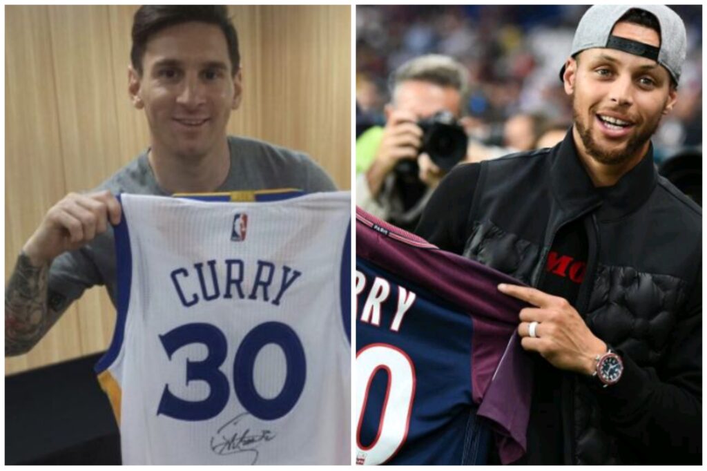 Stephen Curry, Lionel Messi 