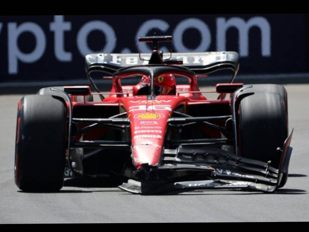 Charles Leclerc after Baku sprint shootout