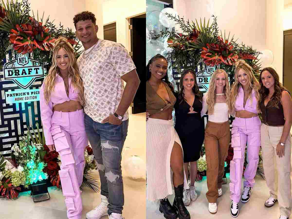 Patrick Mahomes involves in post-Draft festivities with Travis Kelce’s ex Kayla Nicole and wife Brittany Mahomes