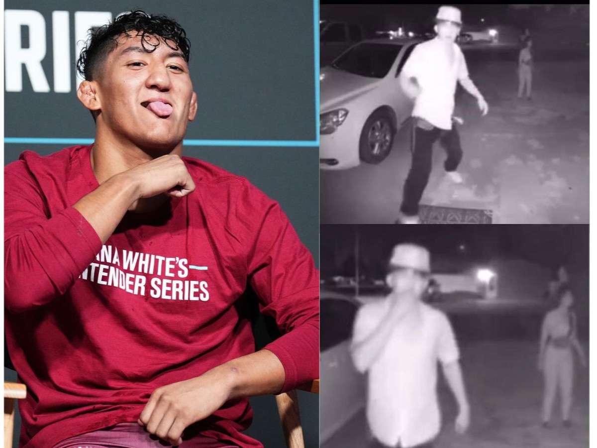 “Kid living his dreams,” Twitter explodes as RING camera catches 18 year old UFC prospect Raul Rosas Jr acting a fool