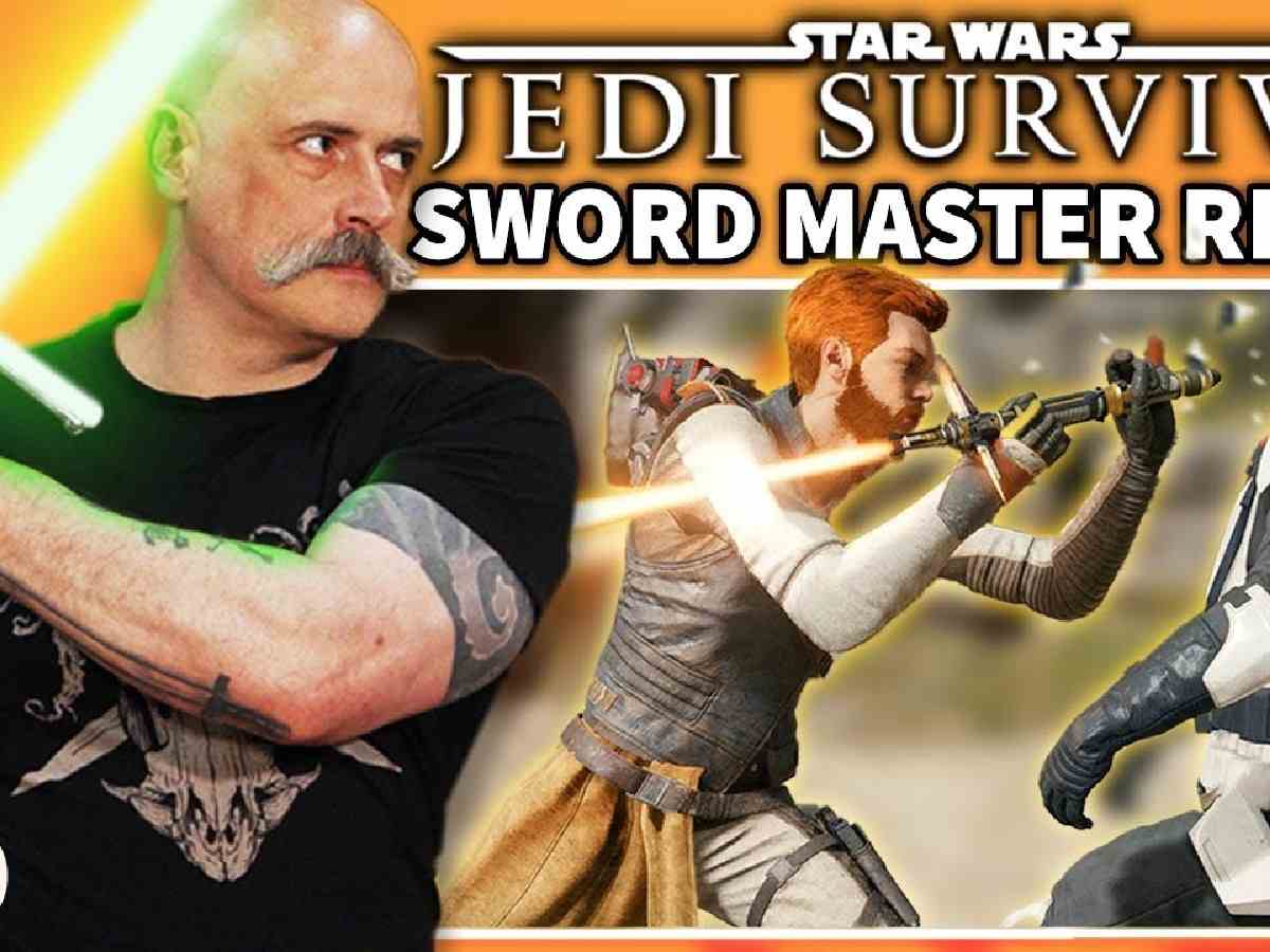 “Absolutely awesome!” Swordmaster David Rawling reacts to the Lightsaber action in Star Wars Jedi: Survivor