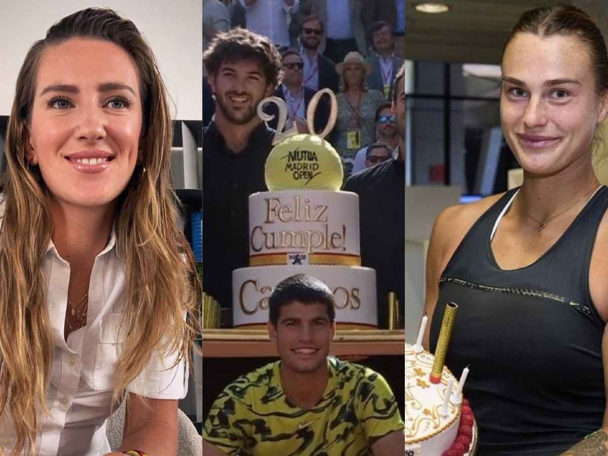 Victoria Azarenka ALLEGES the Madrid organizers of sexism after Aryna Sabalenka gets a ‘way’ smaller birthday cake than Carlos Alcaraz