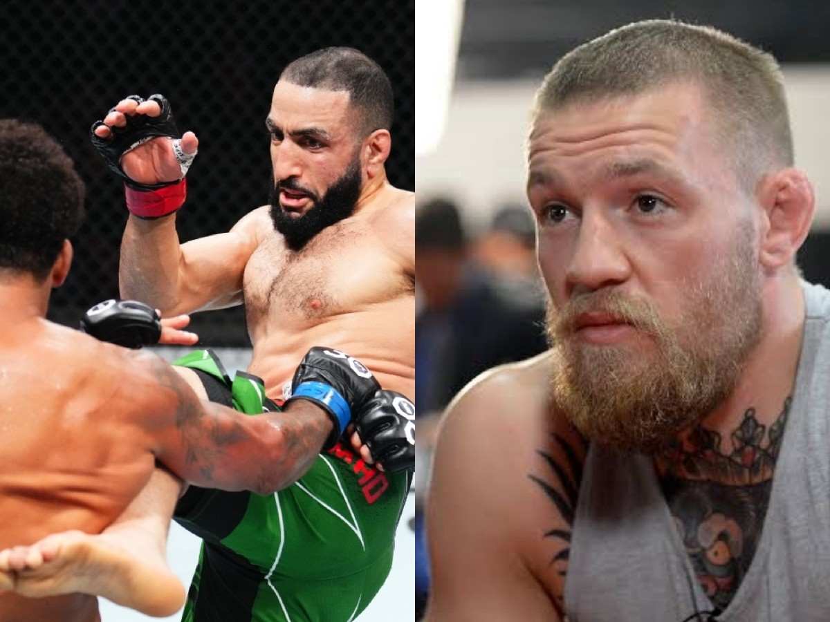 “That sh*t scared me” – Conor McGregor and fans stunned to watch ‘piss poor’ fight between Gilbert Burns and Belal Muhammad at UFC 288