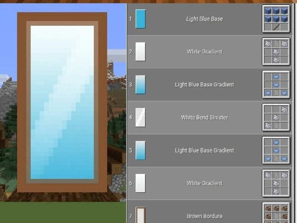 How to make Mirror in Minecraft Materials required and uses FirstSportz