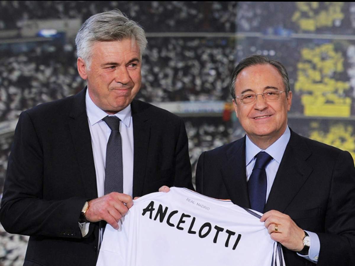 Florentino Perez rubs off Carlo Ancelotti ‘sack’ rumors after Copa del Rey win, assures Real Madrid fans of his stay next year