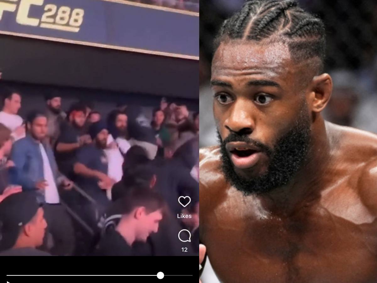 “Got the 2 piece samosa and chutney” – Twitter set abuzz with video of fan-fight in crowd during UFC 288 between fans in New Jersey