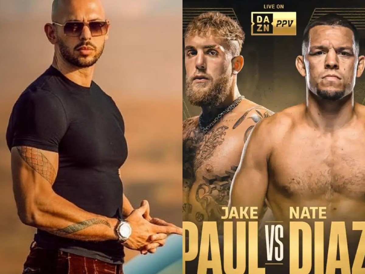 “I swear you hated him” – Fans shocked as Andrew Tate praises Jake Paul for upcoming ‘real fight’ with Nate Diaz