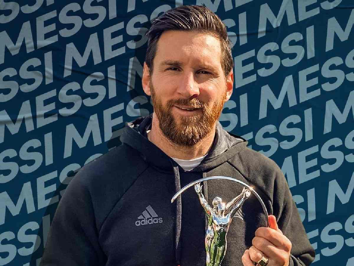 Lionel Messi remembers struggles at Barcelona and Argentina after receiving Laureus Sportsman of the Year Award