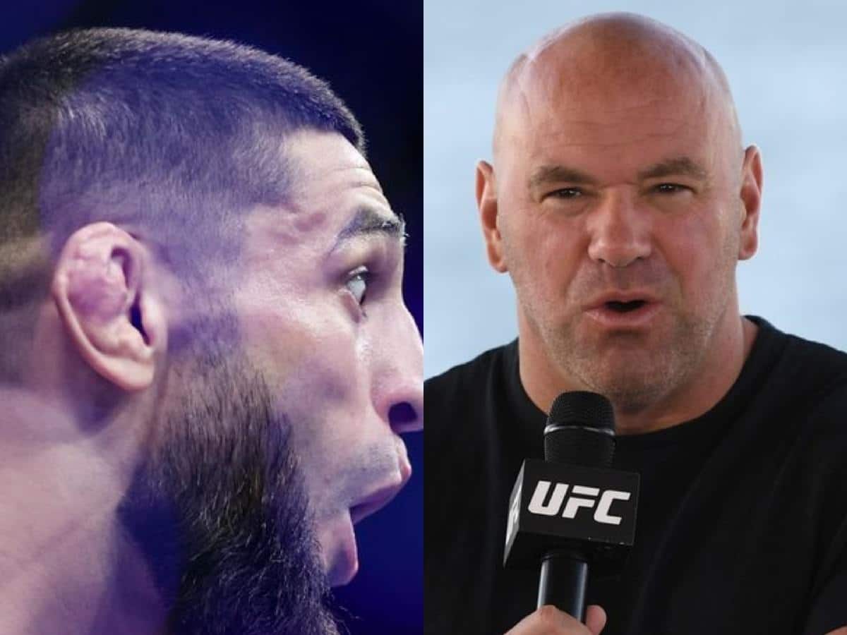 “The problem is definitely not me” – Frustrated Khamzat Chimaev outrightly calls out Dana White’s blame for staying inactive