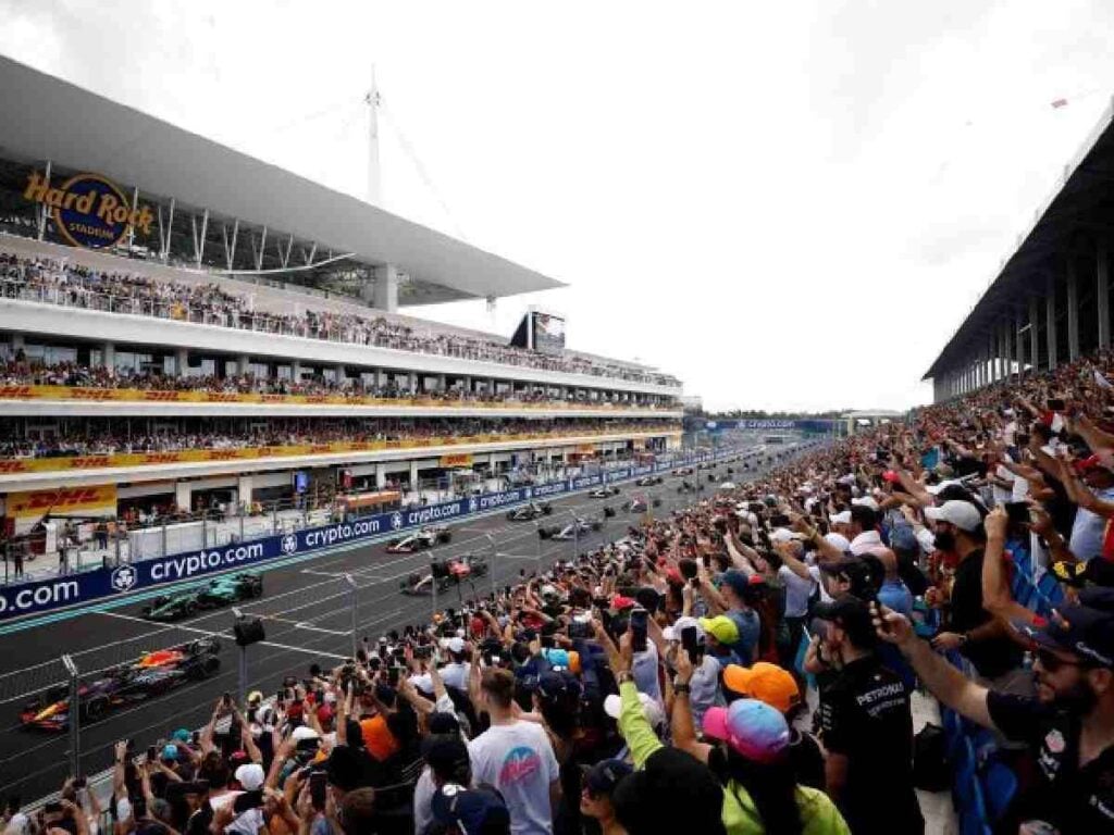 Miami GP. Image via F1.