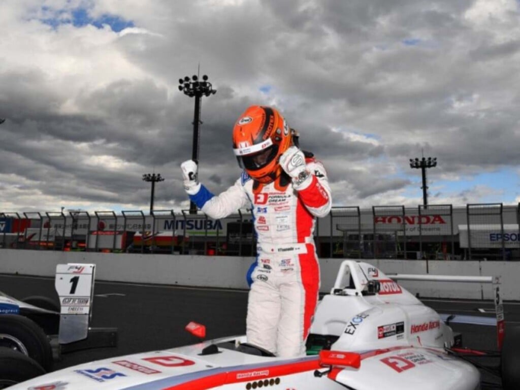 Yuki Tsunoda became the first Honda backed F4 champion