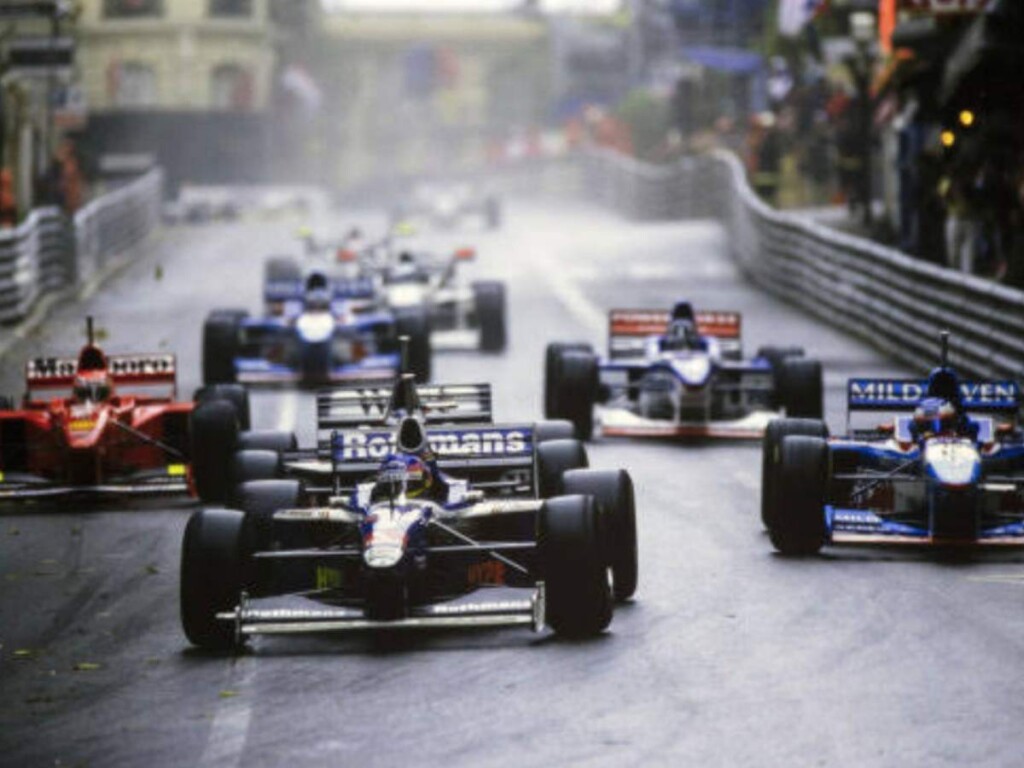 1997 Monaco GP opening lap