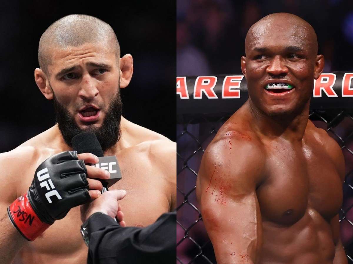 “Love this more than life” – Fans go wild as Khamzat Chimaev hints at Kamaru Usman fight on latter’s birthday