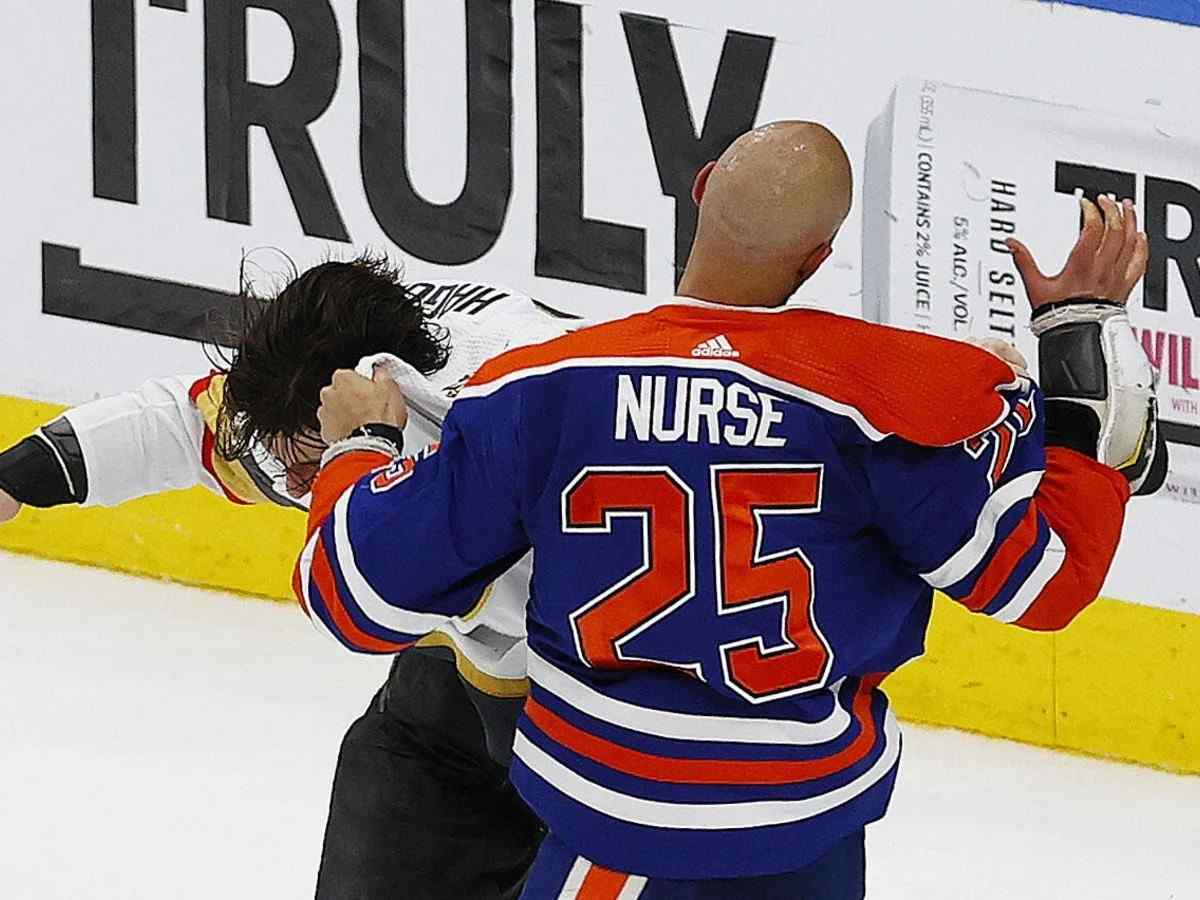 Brawl in Oilers’ Game 4 results in Darnell Nurse’s suspension, coach Jay Woodcraft fined $10,000