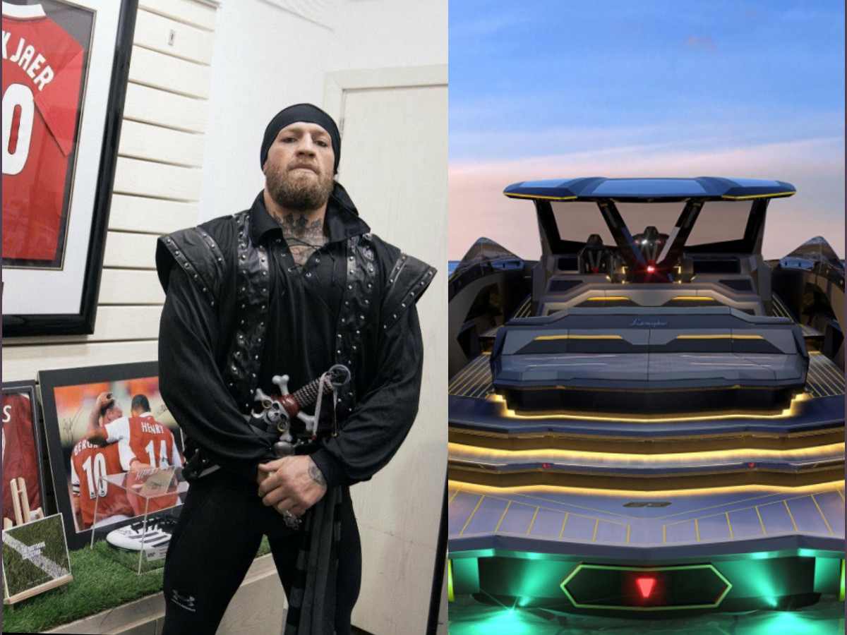 “Only I am allowed,” Pirate Conor McGregor sends cold warning to owners of Lamborghini limited yachts; vows to snatch them away