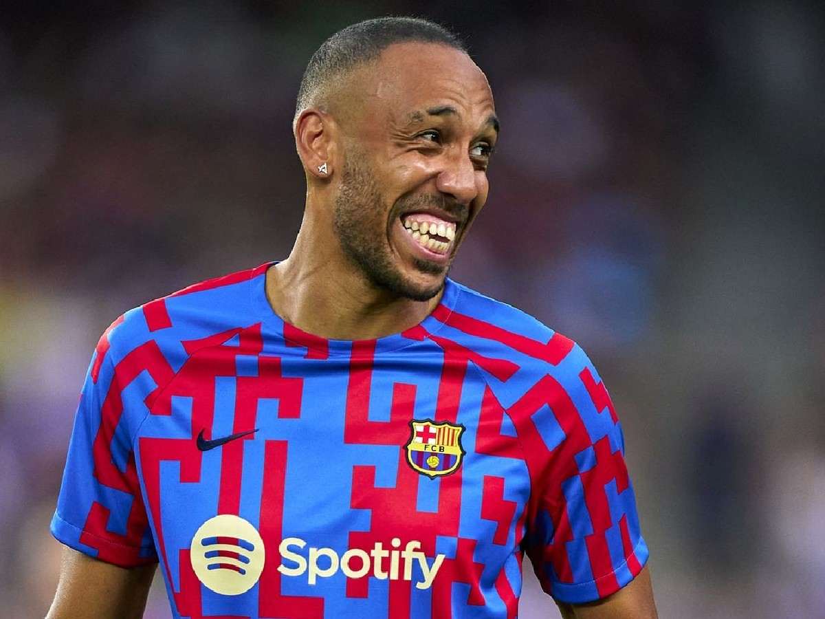 Pierre-Emerick Aubameyang achieves unique feat for Barcelona despite playing just for 8 minutes in La Liga