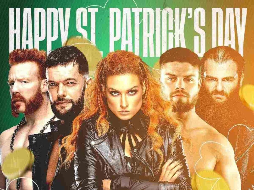 Sheamus, Becky Lynch, Finn Balor, JD McDonagh, Fit Finley