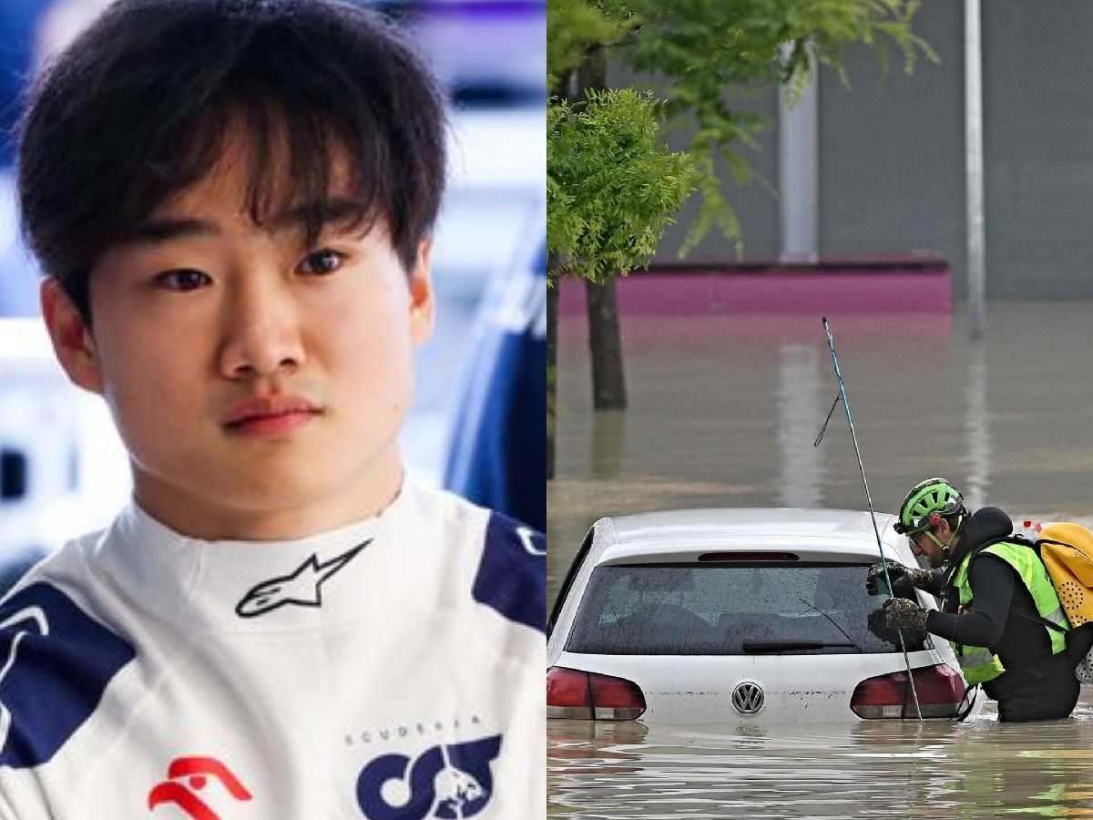 “Smell of gasoline everywhere,” Yuki Tsunoda relives horrible night in Imola, nudges fans to donate to flood relief