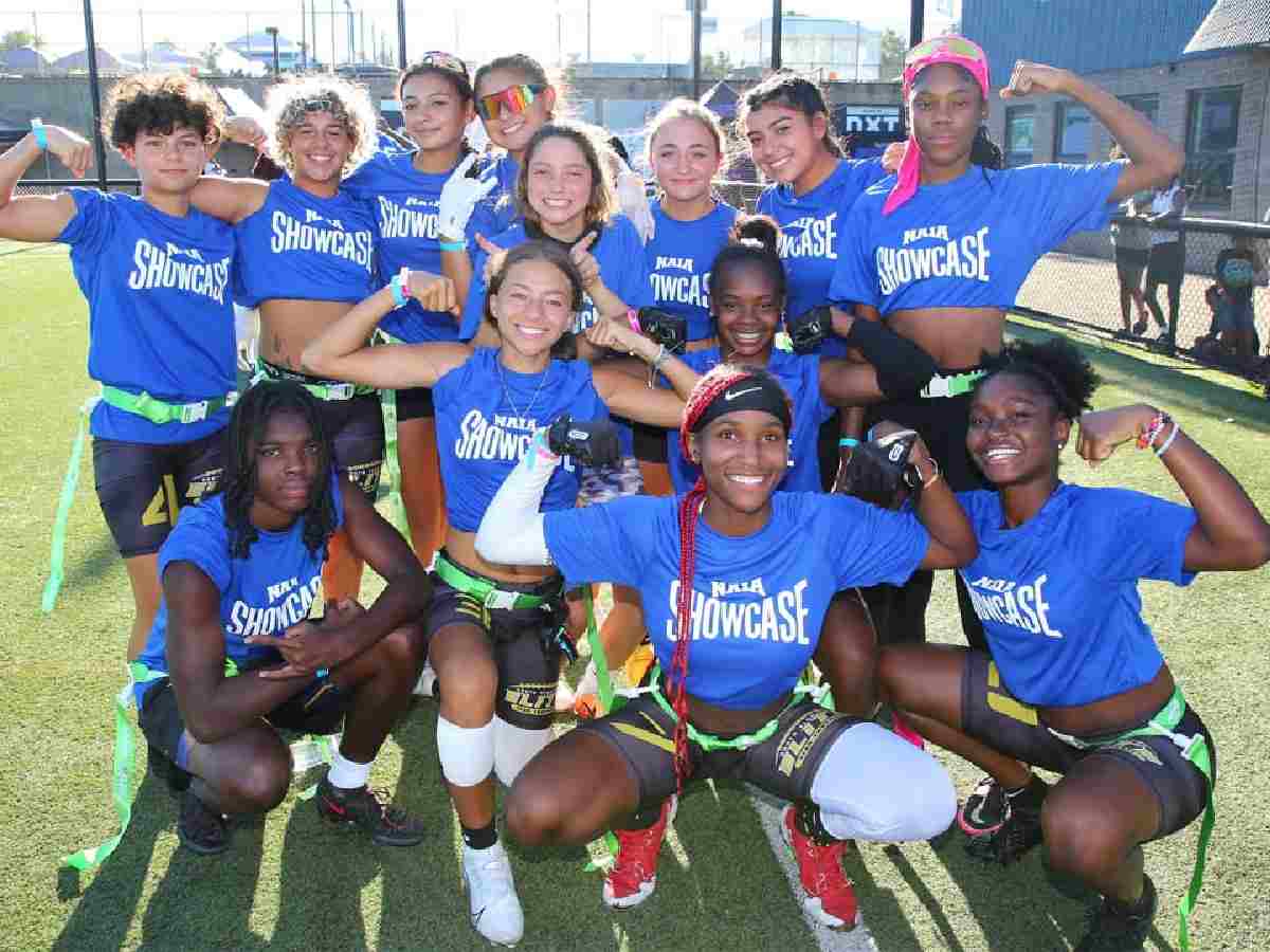 Eagles looking to start a football revolution by making sports bras a part of the complete equipment kit for their girls flag football league