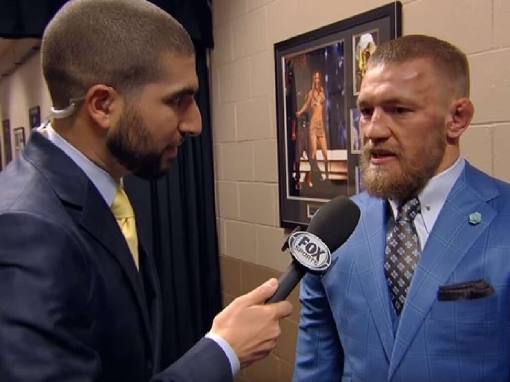 Conor McGregor talk with Ariel Helwani