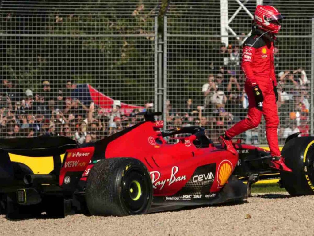 Charles Leclerc at the F1 Australian GP