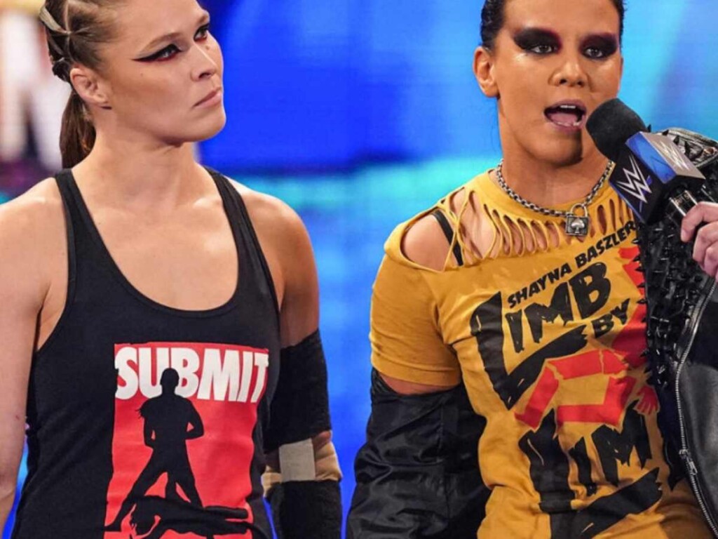 Ronda Rousey and Shayna Baszler are the Women's Tag Team Champions