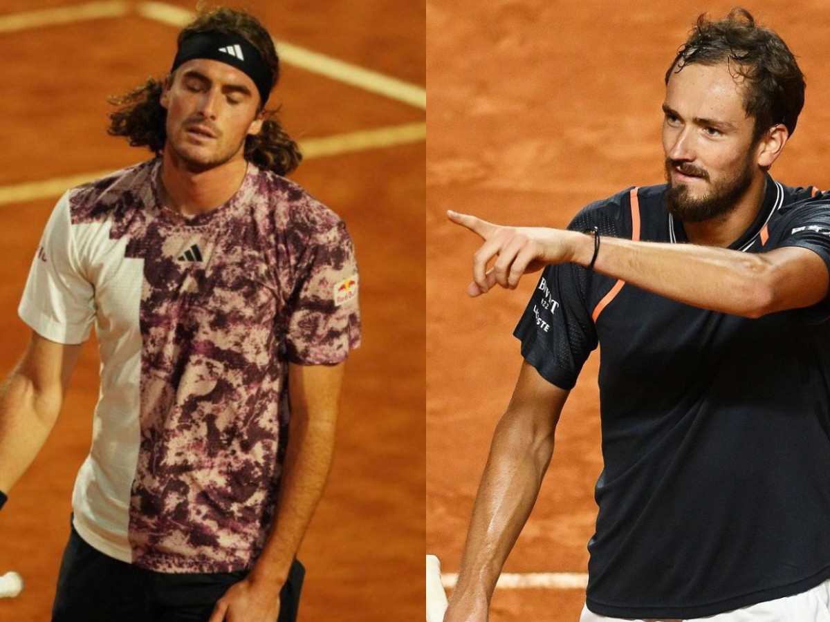 Daniil Medvedev and Stefanos Tsitsipas feud still fresh as video of ignoring each other goes viral