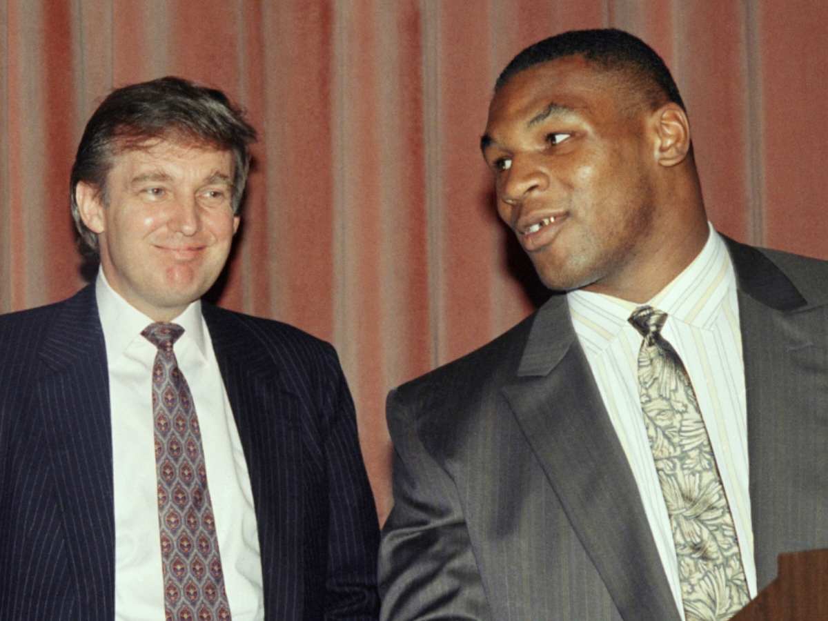 “They were saying he’s autistic,” Mike Tyson recounts having dinner with Donald Trump and 6’6” son Barron Trump at Mar-a-Lago