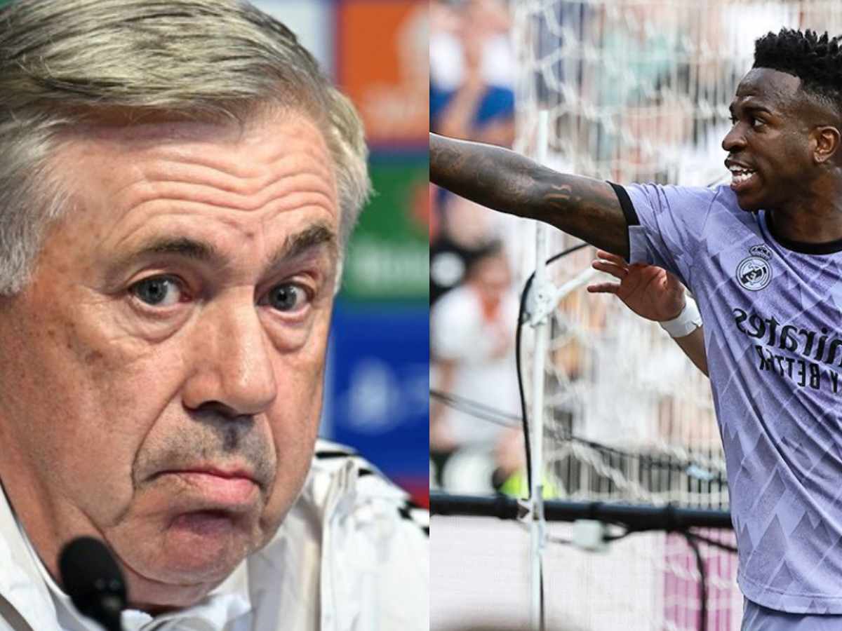 Real Madrid boss Carlo Ancelotti blames La Liga for continuous racist remarks at Vinicius Jr, says match should have stopped there and then