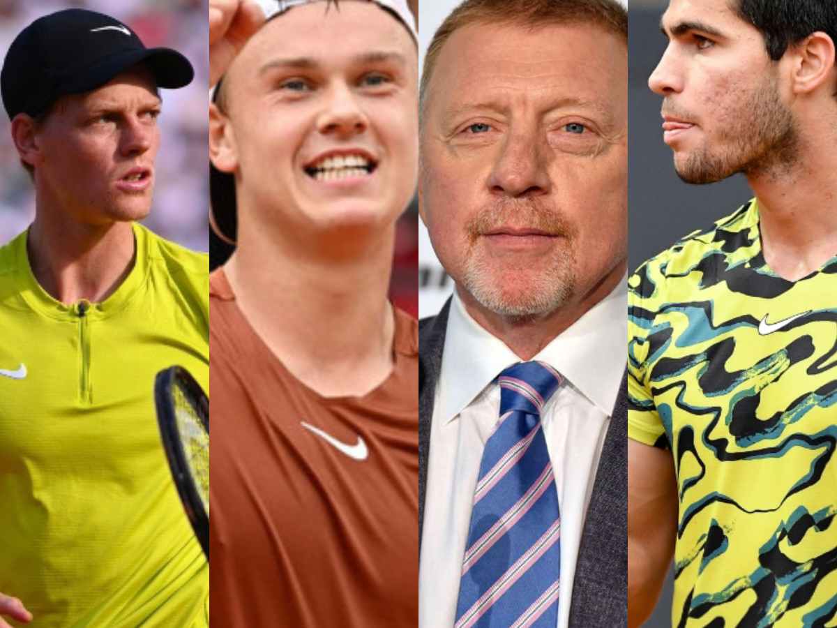 Boris Becker claims Big 3 era already over as Carlos Alcaraz, Jannik Sinner and Holger Rune knocking the door