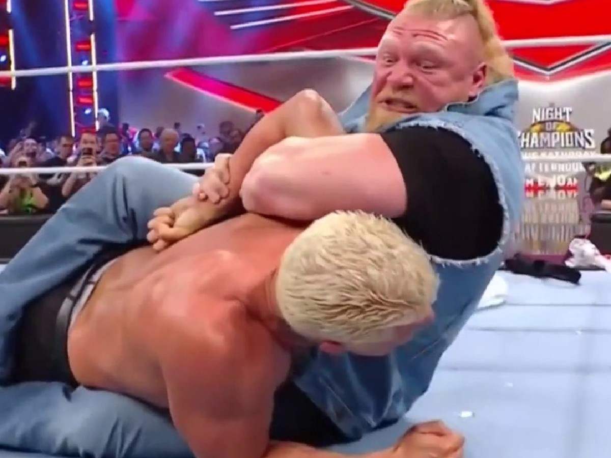 AEW Superstar adjudges Brock Lesnar ‘a piece of sh*t’ after the latter remorselessly pummels Cody Rhodes on WWE Raw