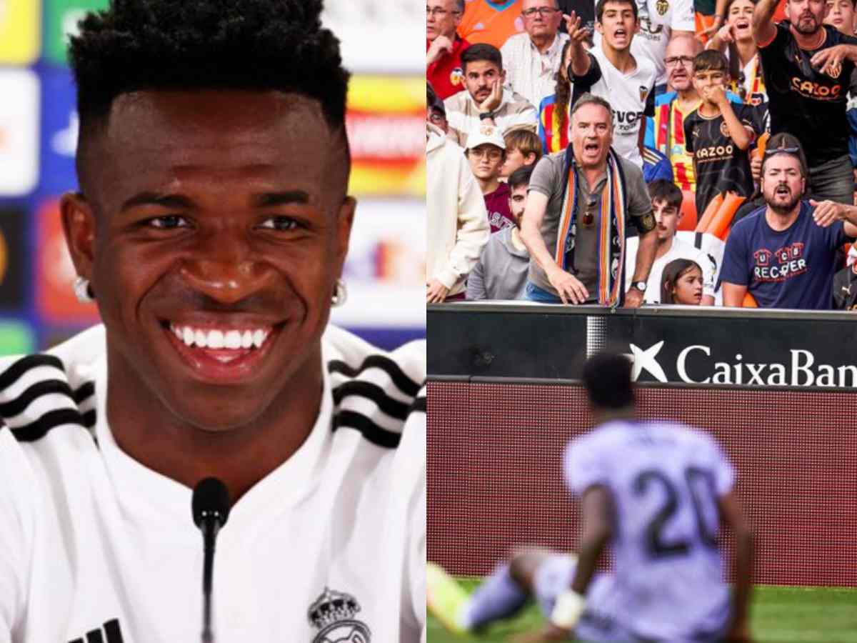 Spanish FA takes strict action after Vinicius Jr.’s racial abuse incident, rescinds his red card, and closes Valencia stand for 5 matches