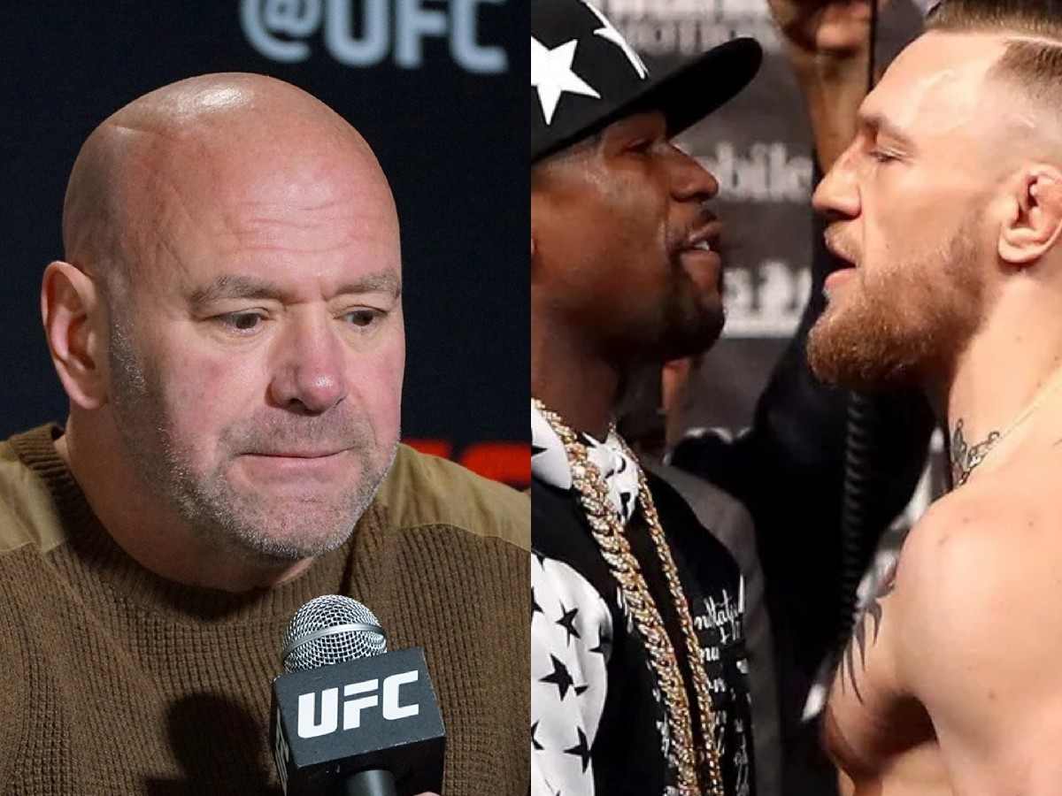 Fans in disbelief as Dana White ‘rewrites history’ by claiming to have paid Floyd Mayweather for biggest combat sports event