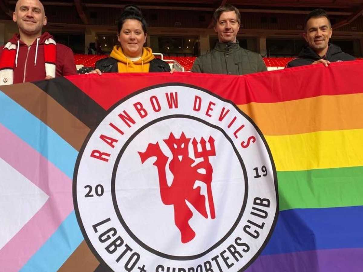 Manchester United’s Rainbow Devils group urge fans not to make homophobic chants in PL matches