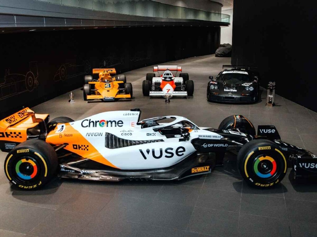 McLaren triple crown livery