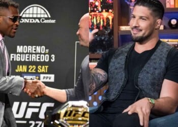 Brendan Schaub Dana White Francis Ngannou