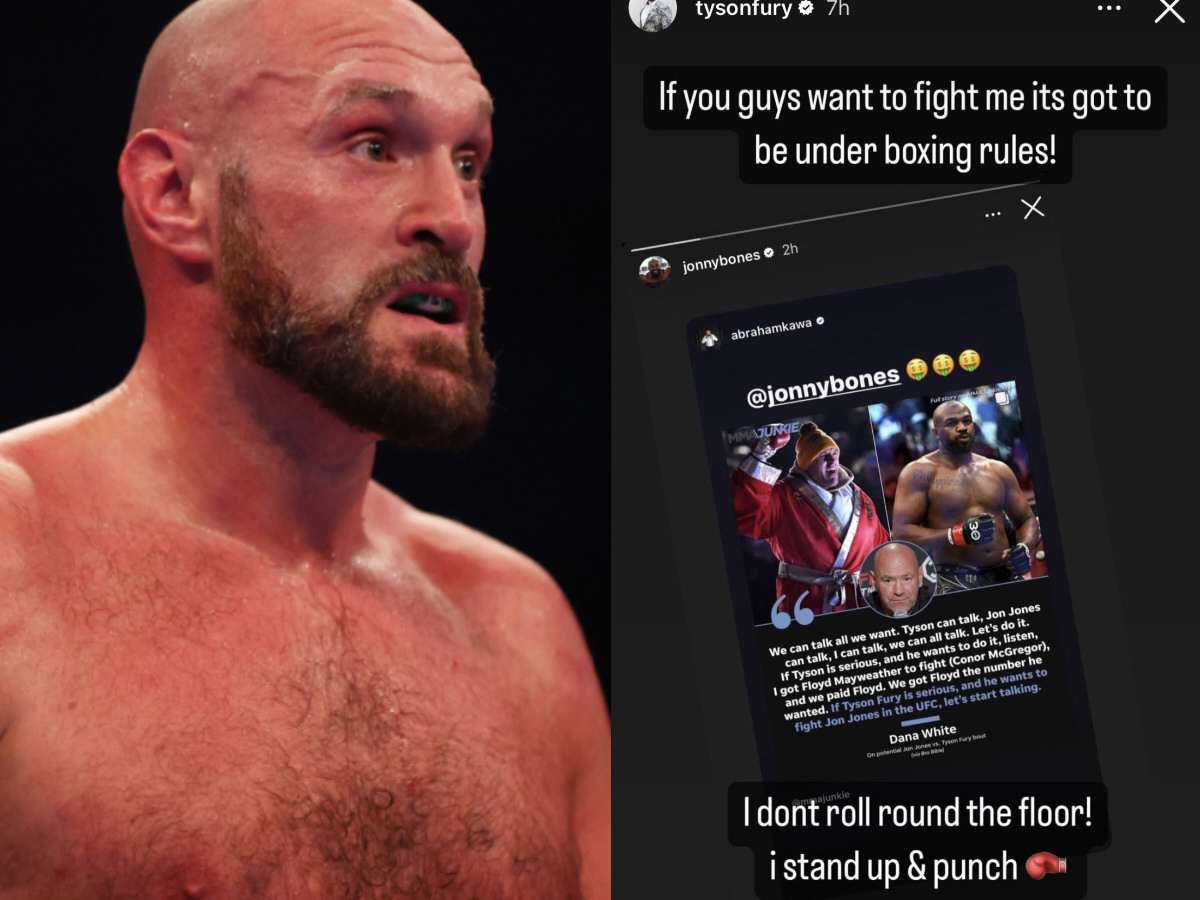 BIG No to MMA! Tyson Fury ‘won’t roll round the floor’ to settle beef with Jon Jones