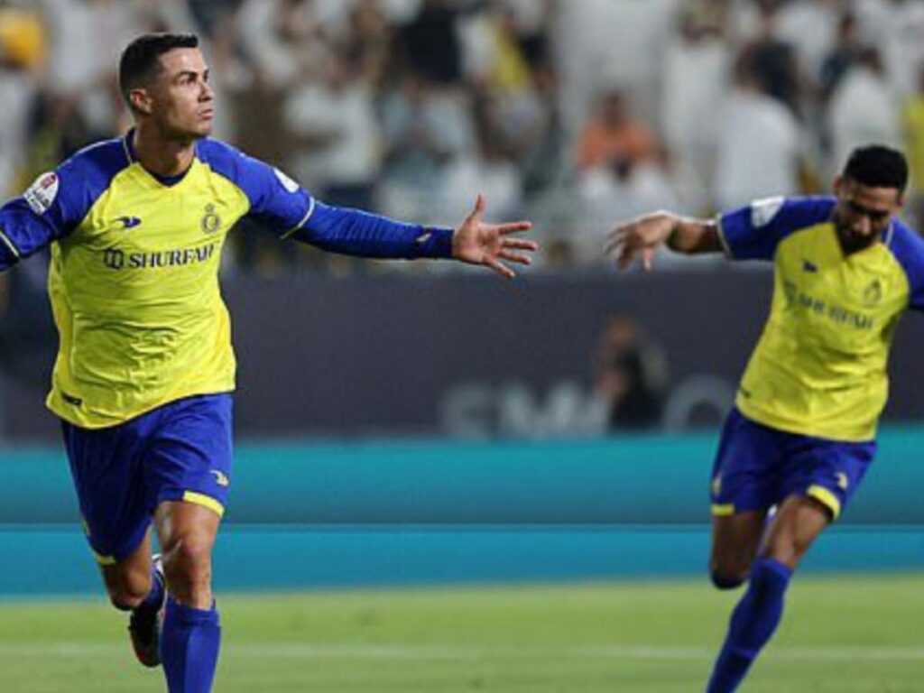 Celebrating in style!👏🏽😍 Al-Nassr dropped this epic video of