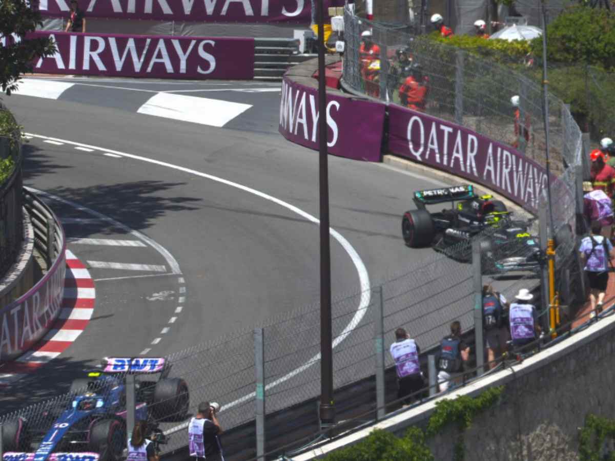 Watch: “He thought he was Leclerc” – Fans react as Lewis Hamilton bins the W14 into the barriers in Monaco